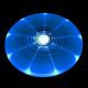 Flashflight LED Albastră Frisbee