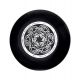 Eurodisc 25g Mandala Negru mini Frisbee